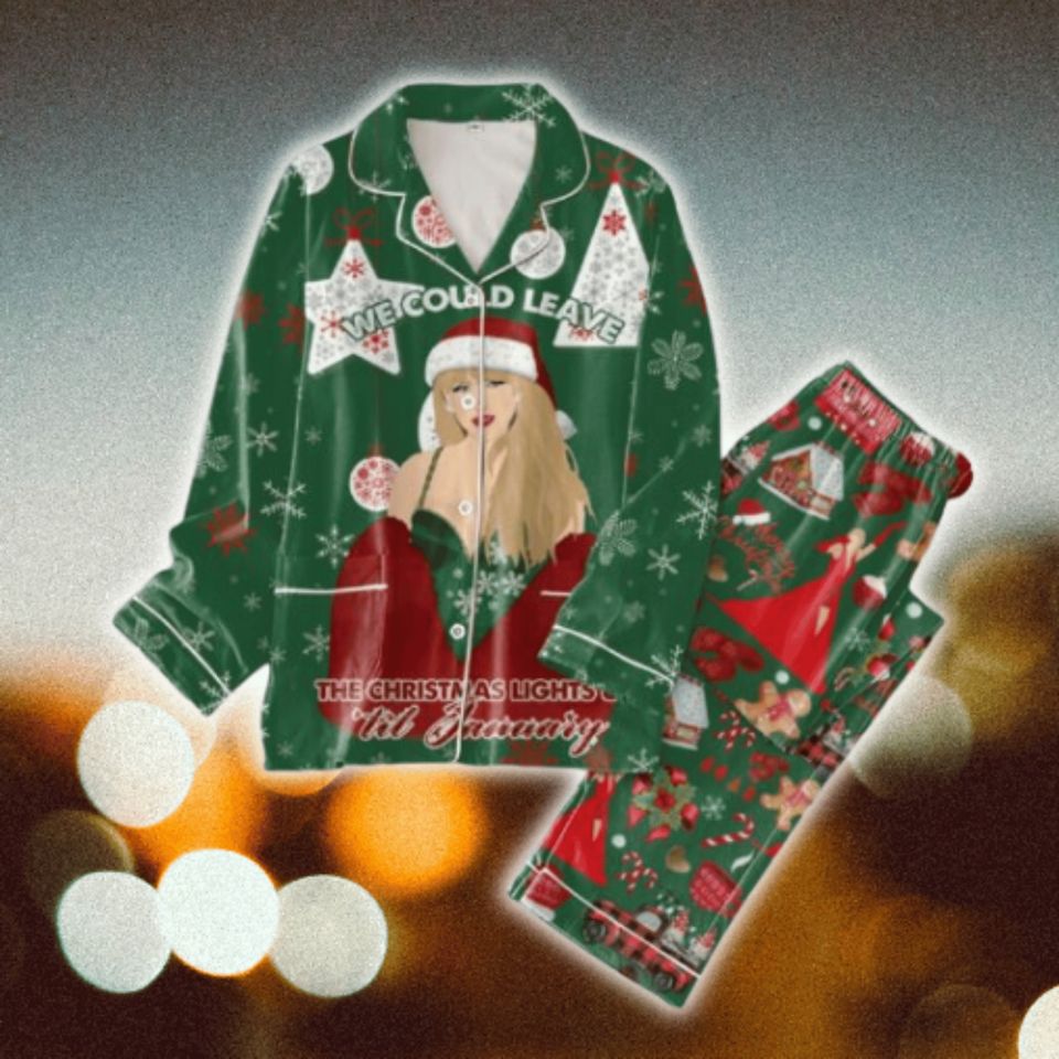 Merry Swiftiee Lover Pajama Set, Taylor Eras Tour Pajama Set