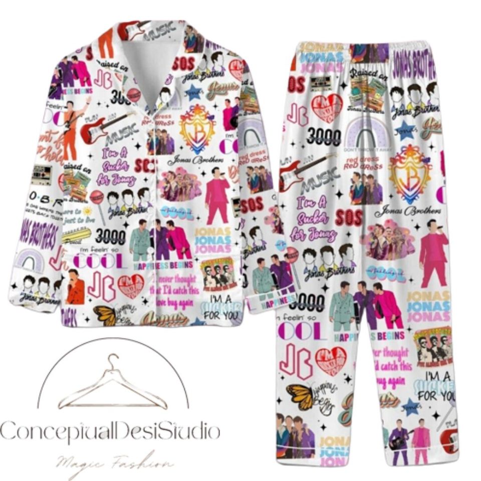 Jonas Brothers Pajama Set, The Jonas Brothers Concert Pajama Set