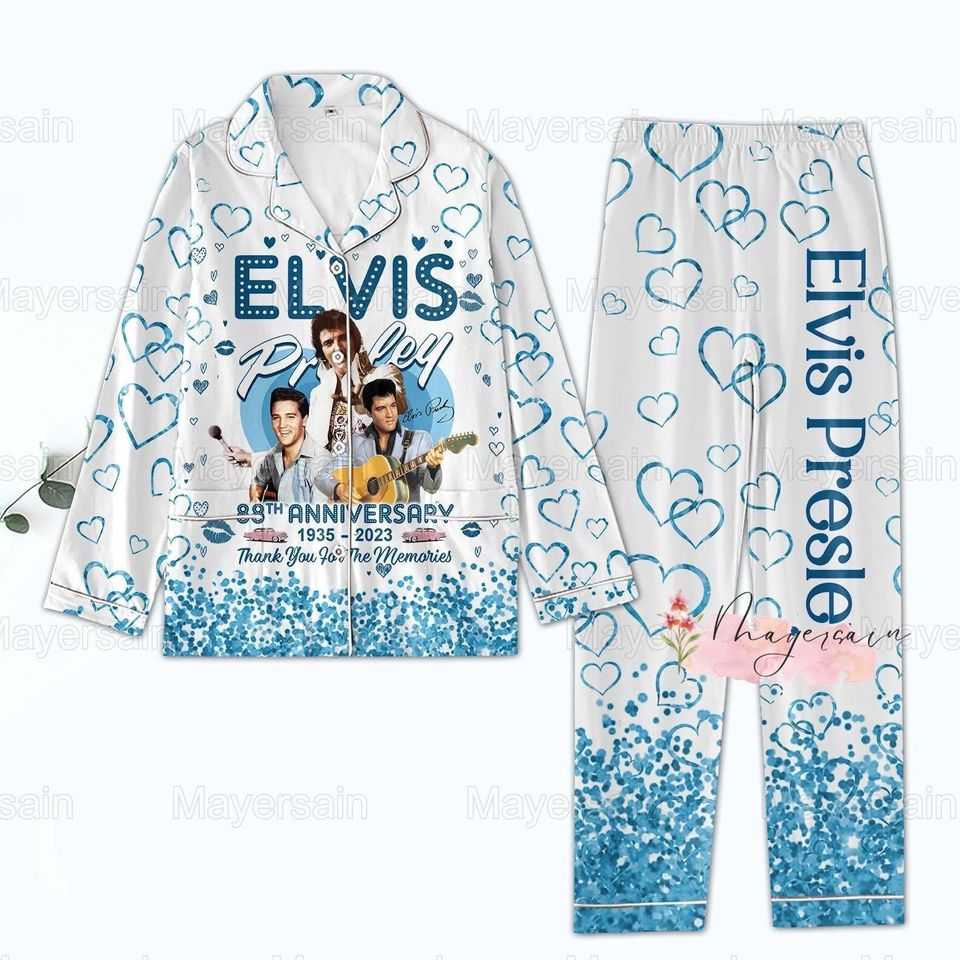 Elvis Presley Pajama Set, Elvis Presley Pajama Set