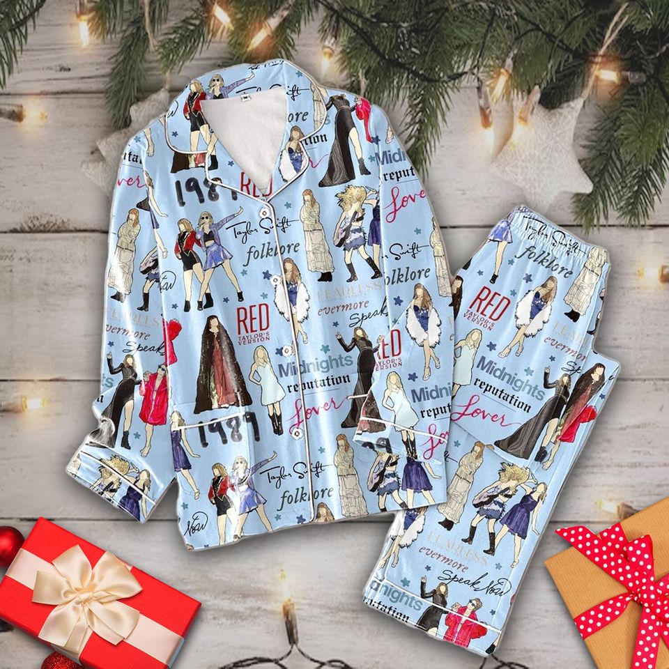 Taylor 1989 Pajama Set, Taylor Version Pajama Set,Taylor Version Pajamas