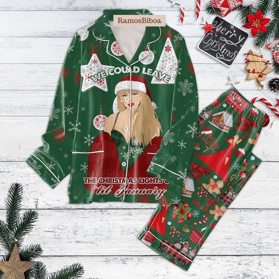 Have A Merry Swift Mas Pajama Set, Tlsw Pajamas, Tay Lor Pajamas