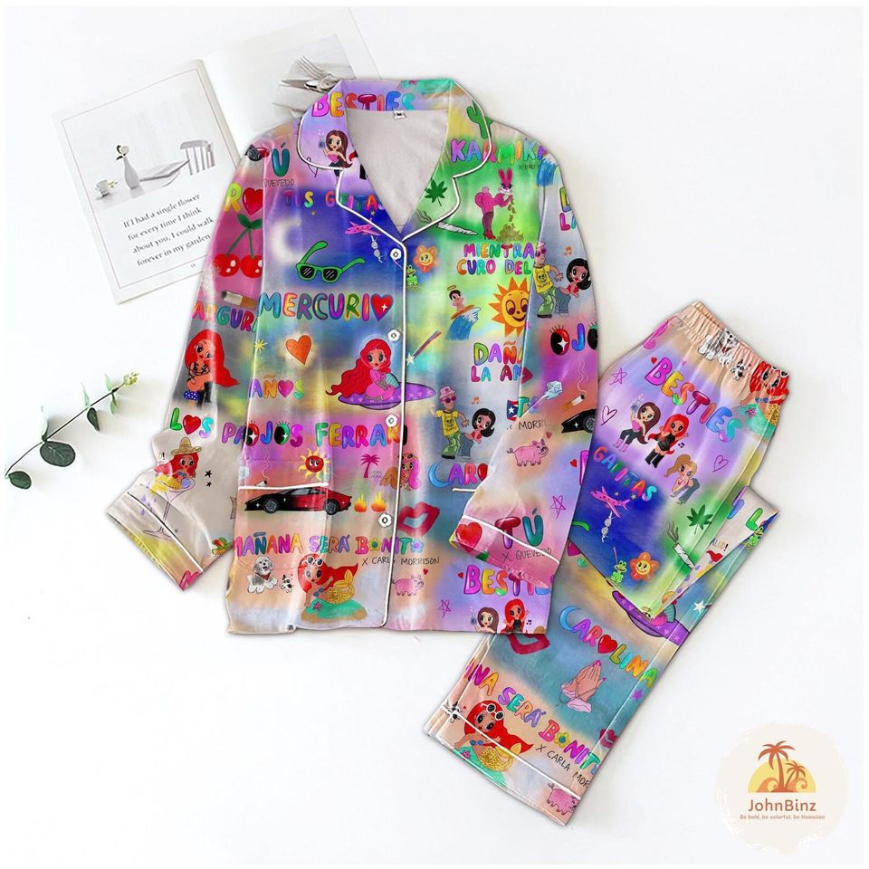 Karol G Pajamas, Karol G Pyjamas, Karol G Pajama Set, Karol G Pajamas