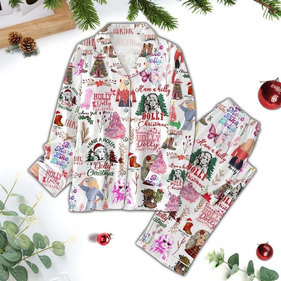 Dolly Pajama Set, Retro Dolly Pajamas
