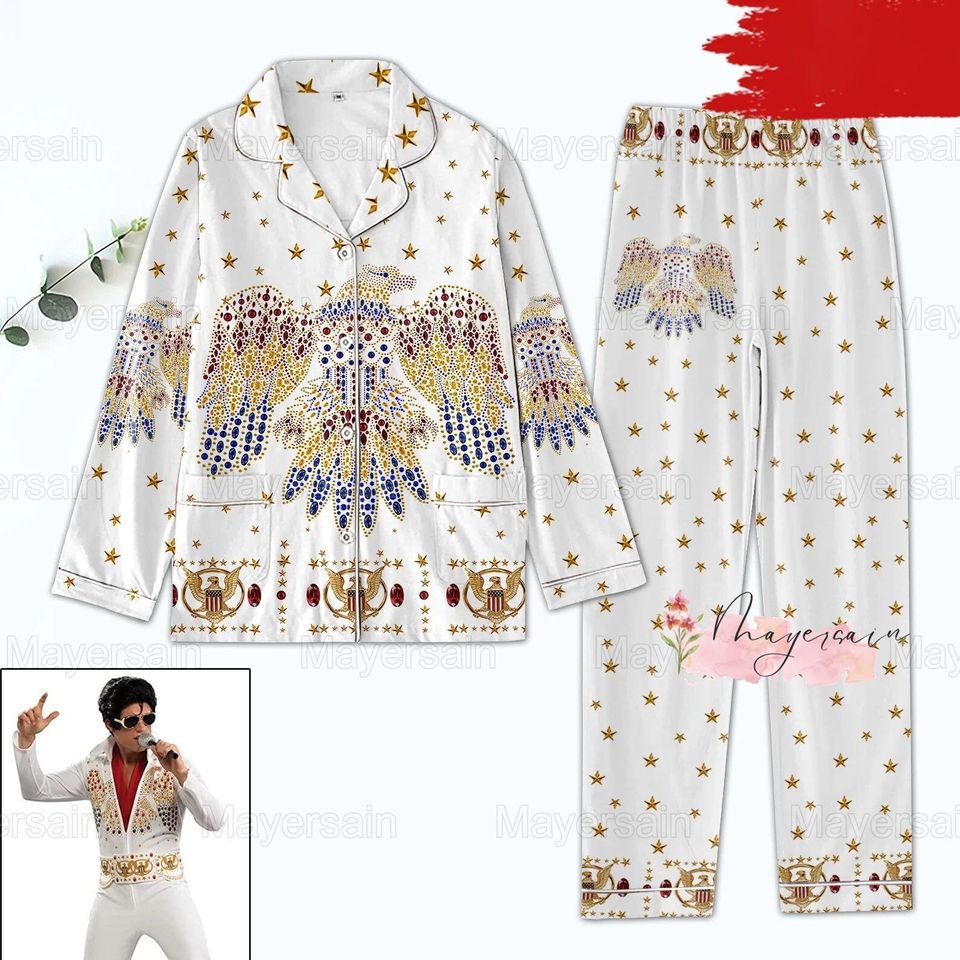Elvis Presley Pajama Set, Elvis Presley Pajama Family