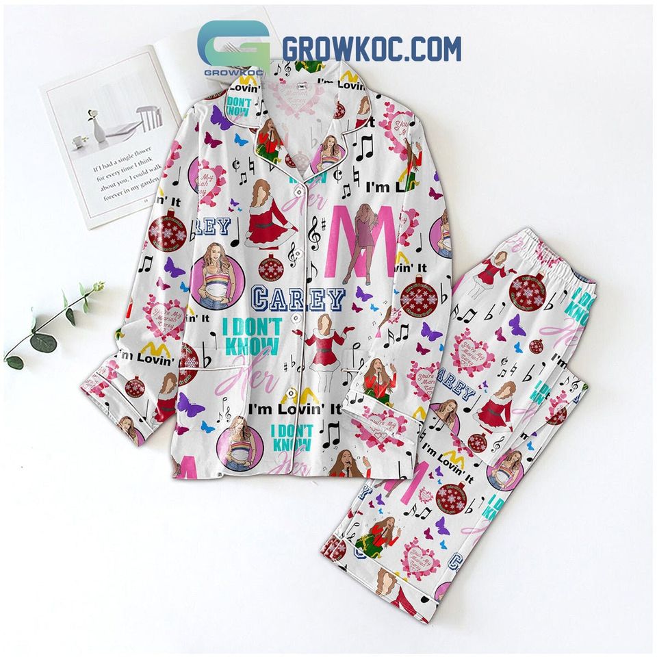 Mariah Carey I'M Lovin' It I Don'T Know Pajama Set, Pajama Set