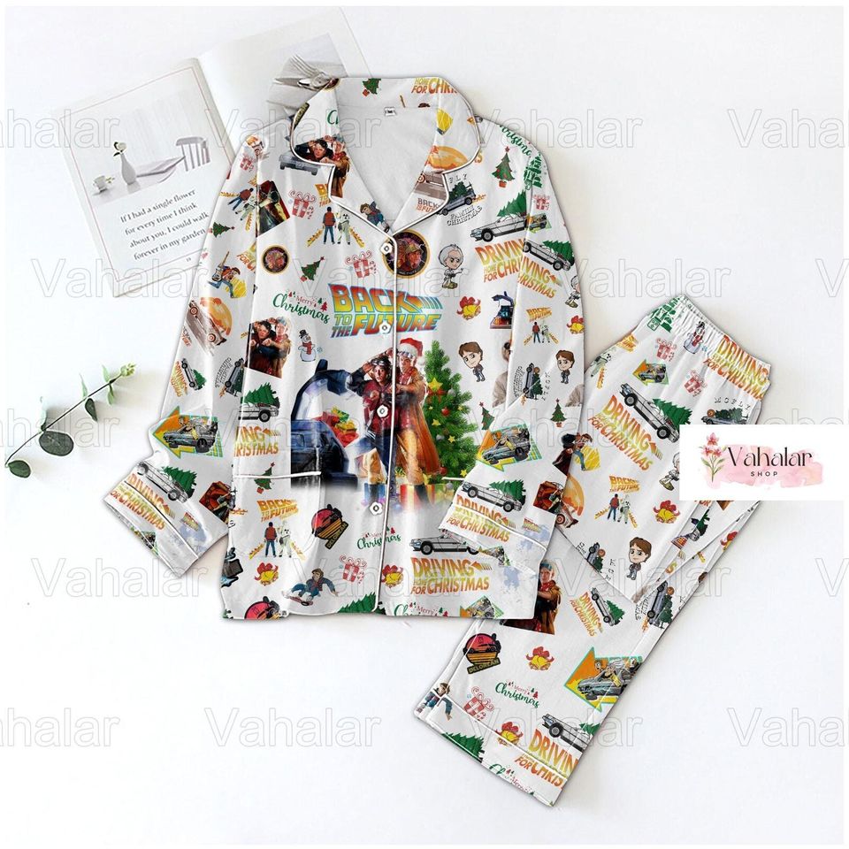 Back To The Future Pajama Set