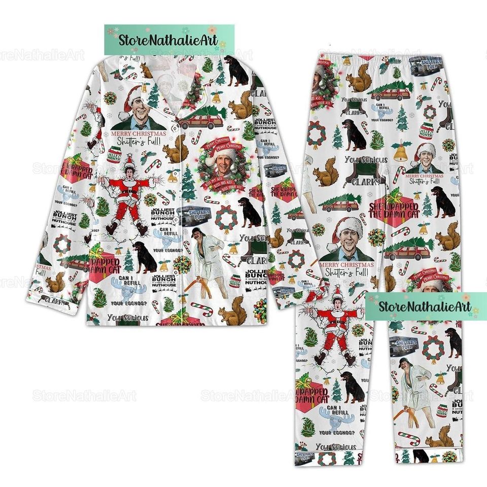 Griswold Movie Pajamas, Griswold Pajama Pants, Griswold Pajama Set