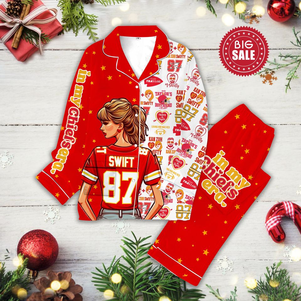 Taylor Kelce 87 Pajama Set, Taylor And Travis Pajamas, Family Pajama Set