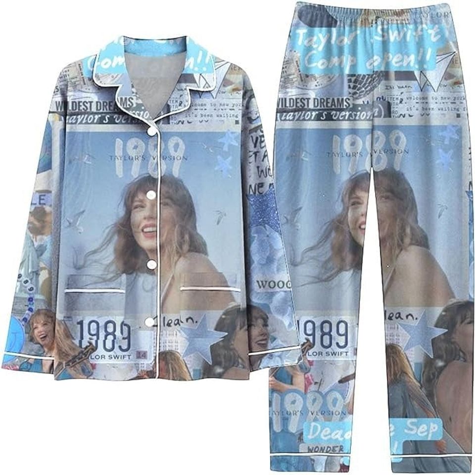 Taylor Eras Tour 2025 Pajama Set, Swift Pajama Set, Taylor Eras Tour Pajamas