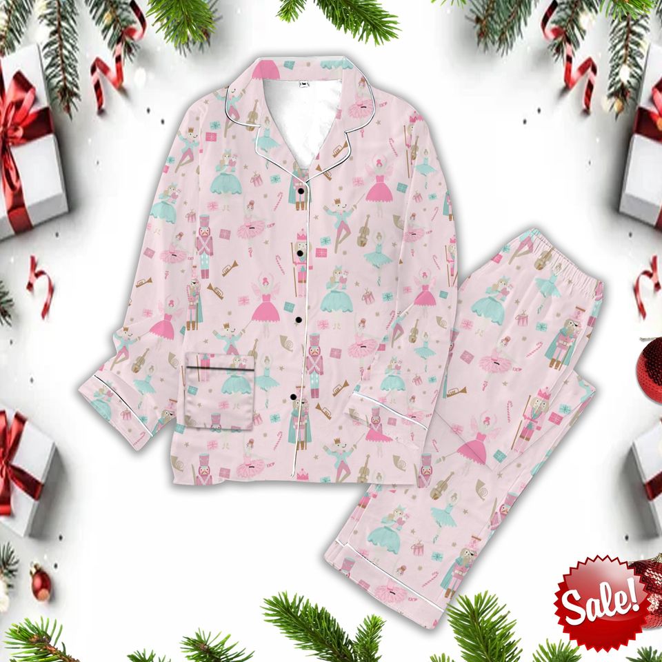 Nutcracker Pajamas, Nutcracker Pajamas, Nutcracker Pajama Set