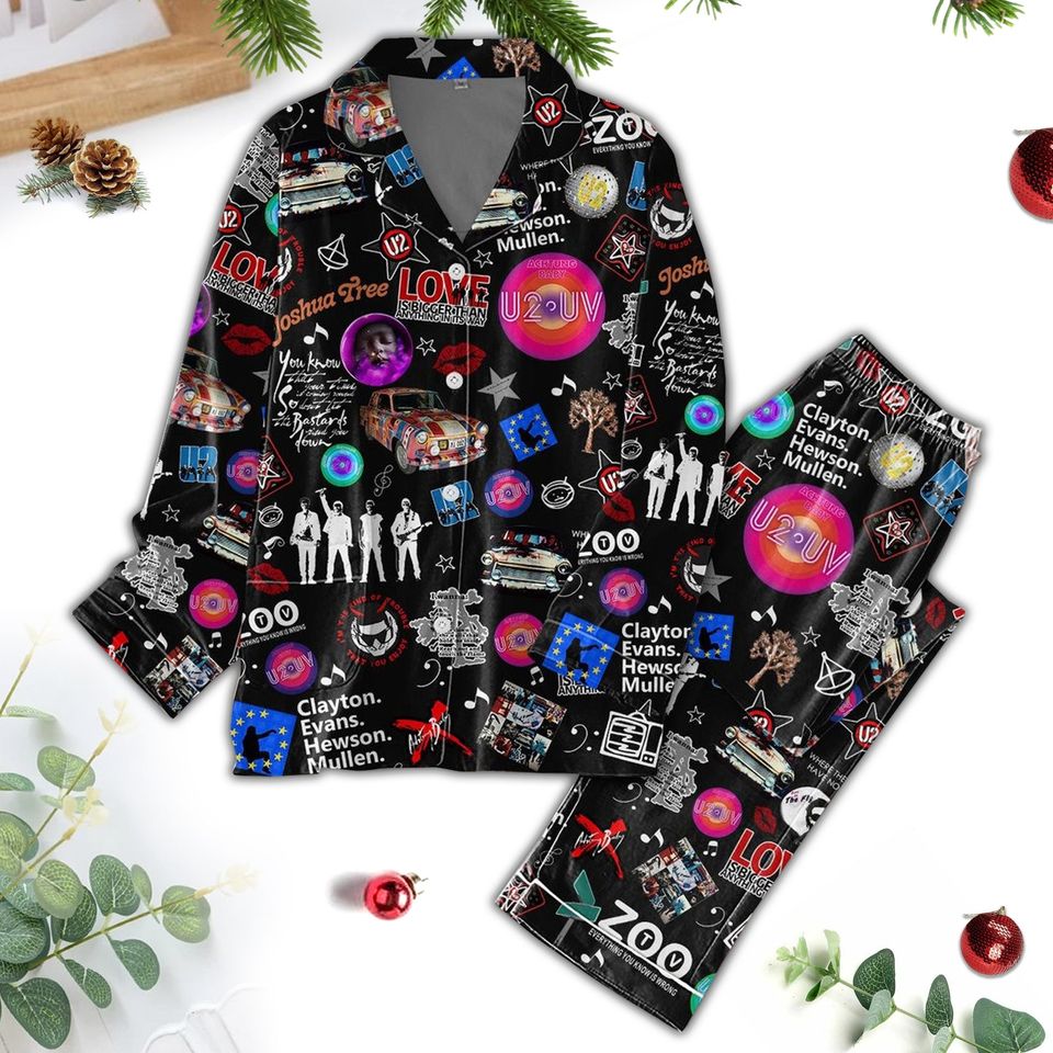 U2 Band Elegant & Polite Pajamas ? Great Gift For Her