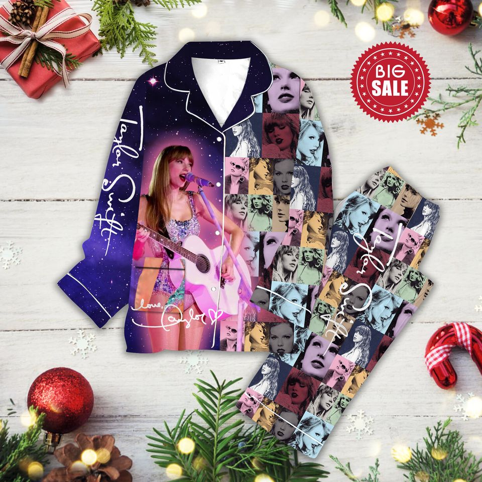 Taylor Pajama Set, Swifti Tour Womens Pajama Set, Swifti Pajama Family Pajama Set