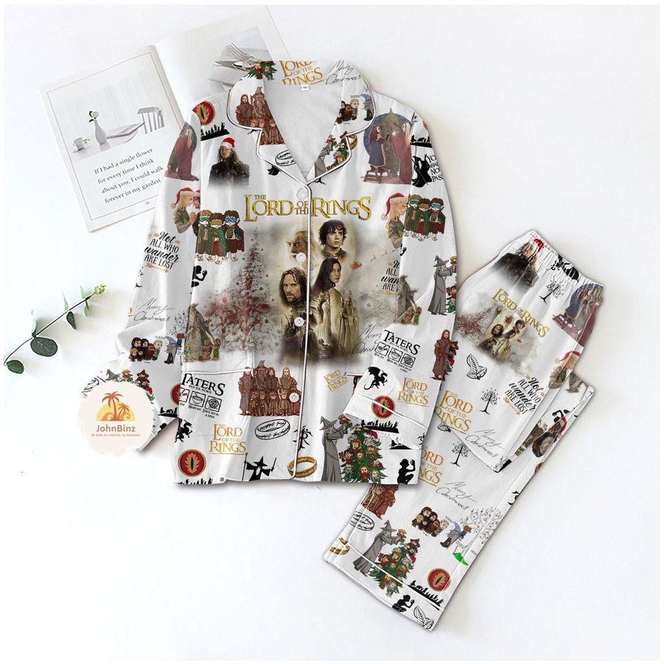 The Lord Of The Rings Pajama Set, Lord Of The Rings Pajamas, Frodo Baggins Pajamas
