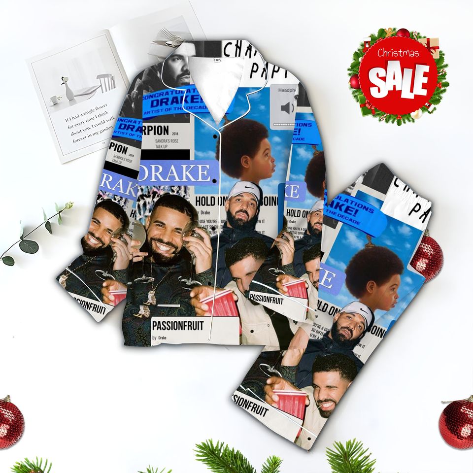 Drake Pajama Set, Drake Rapper Pyjamas