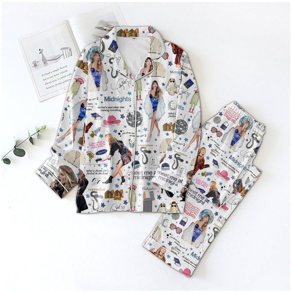 Taylor Version Tour Adult Pajama Set