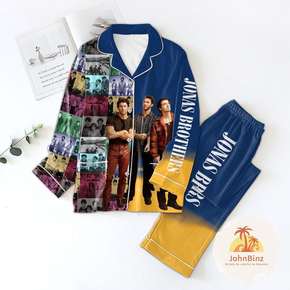 Jonas Brothers Pajama Set, Music Pajama Set, Family Matching Pajama Set