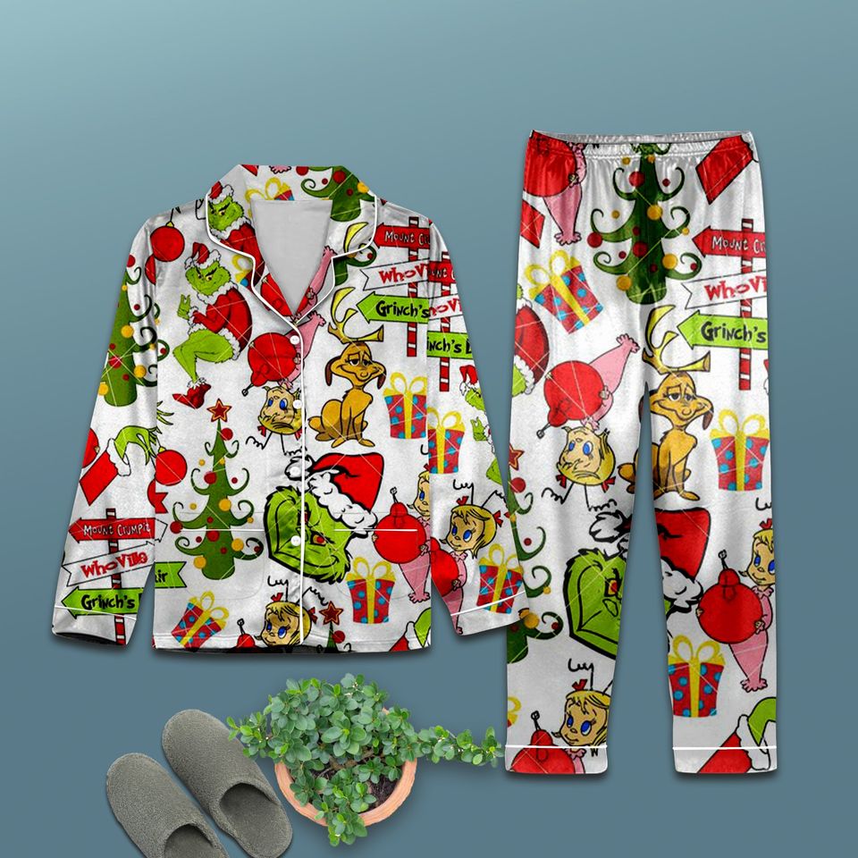 The Funny Character Pajama Set, Funny Character Pyjamas, Pajamas