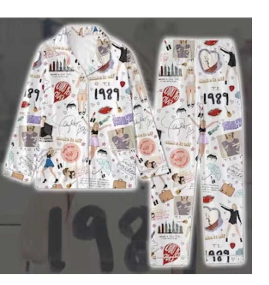 Taylor Pajama Pjs Merch Adult Pajama Sets