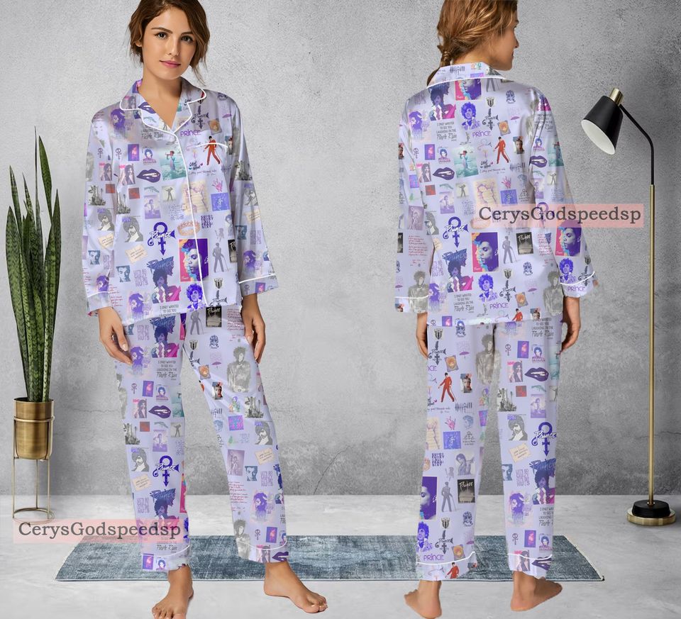 Prince Pur Rain Pajamas, Prince Pur Rain Pajama Set