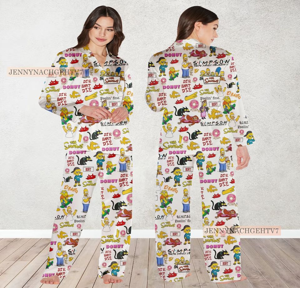 The Simpsons Family Pajamas, The Simpsons Movie Pajama Set