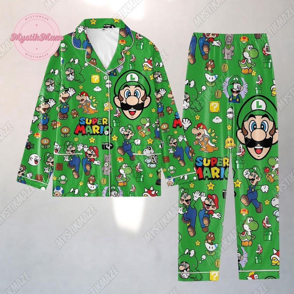 Mario Pajama Set, Mario Pajama Sets