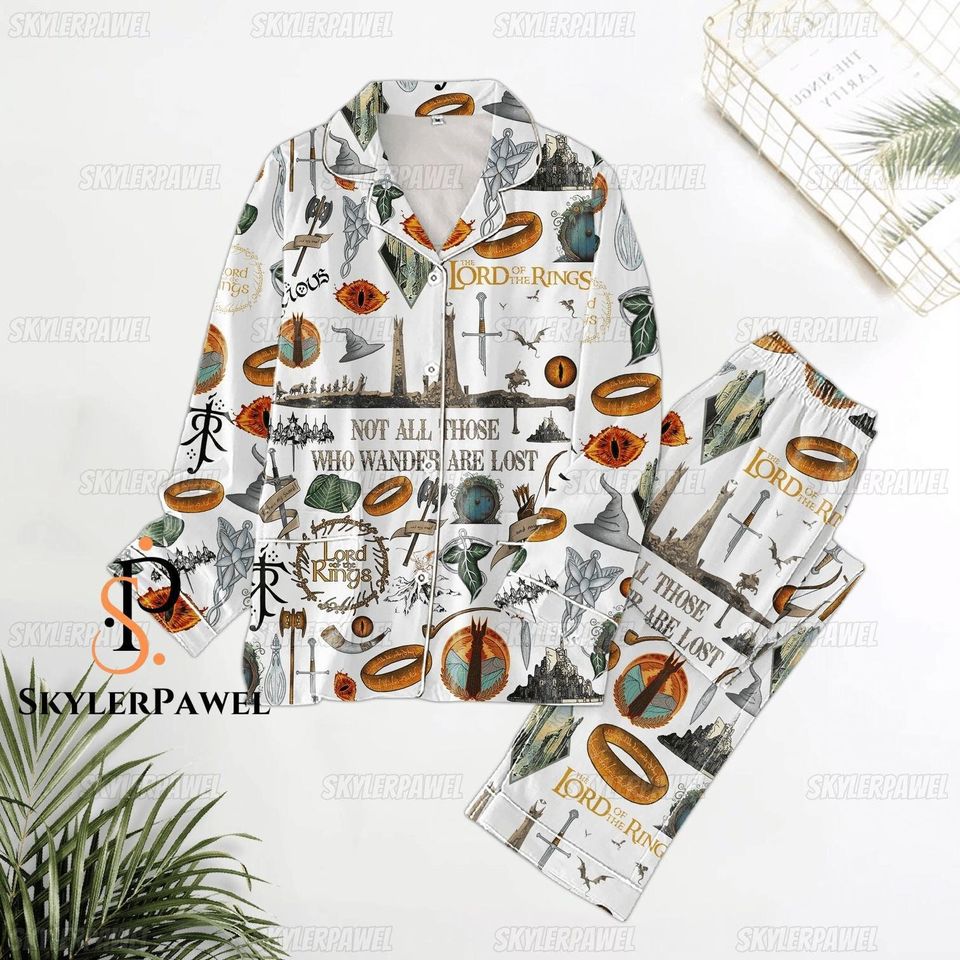 The Lord Of The Rings Pajama Set, The Lord Of The Rings Pajama Set