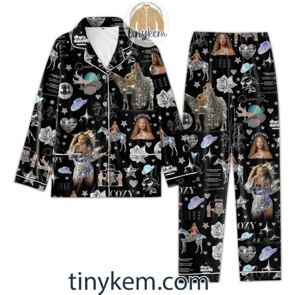 Beyonce Pajama Set, Beyonce Sleepwear