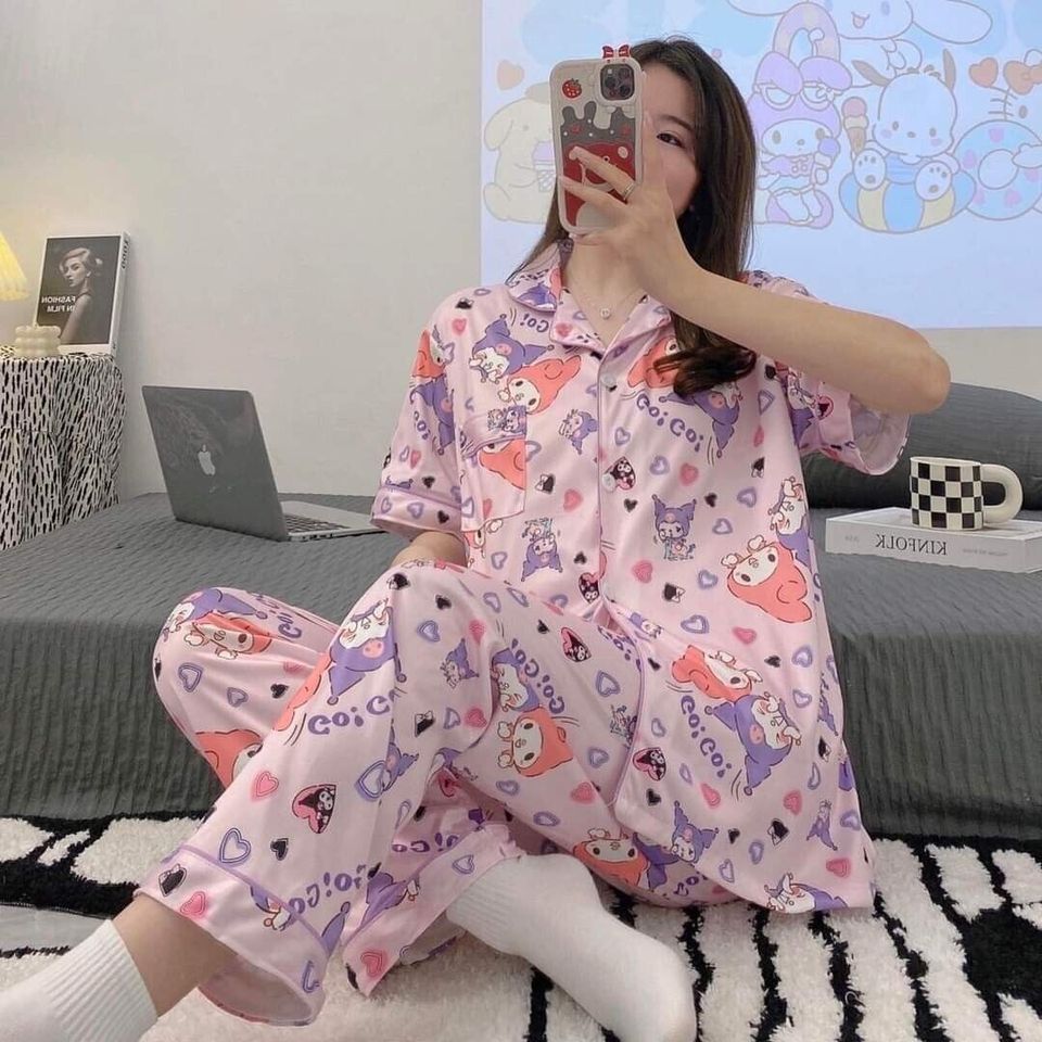 My Melody Hello Kitty Pajama Set, Family Matching Pajama Set