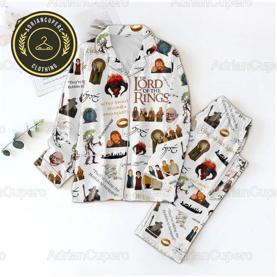 Lord Of The Rings Pajama Set, The Lord Of The Rings Pajamas