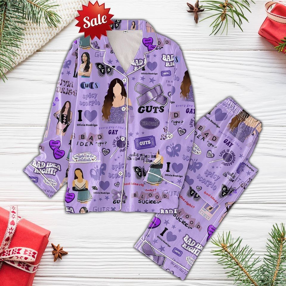 Olivia Rodrigo Pajamas, Olivia Pajama Set