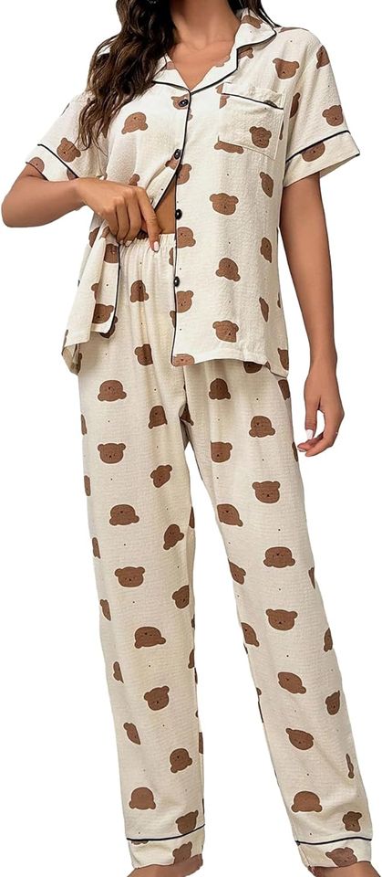 Teddy Bear Pajama Sets