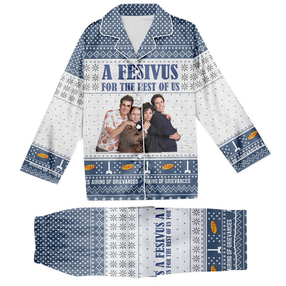 Festivus For The Rest Of Us Pajama Set, Seinfeld Women Pajama, Festivus Pajama 
