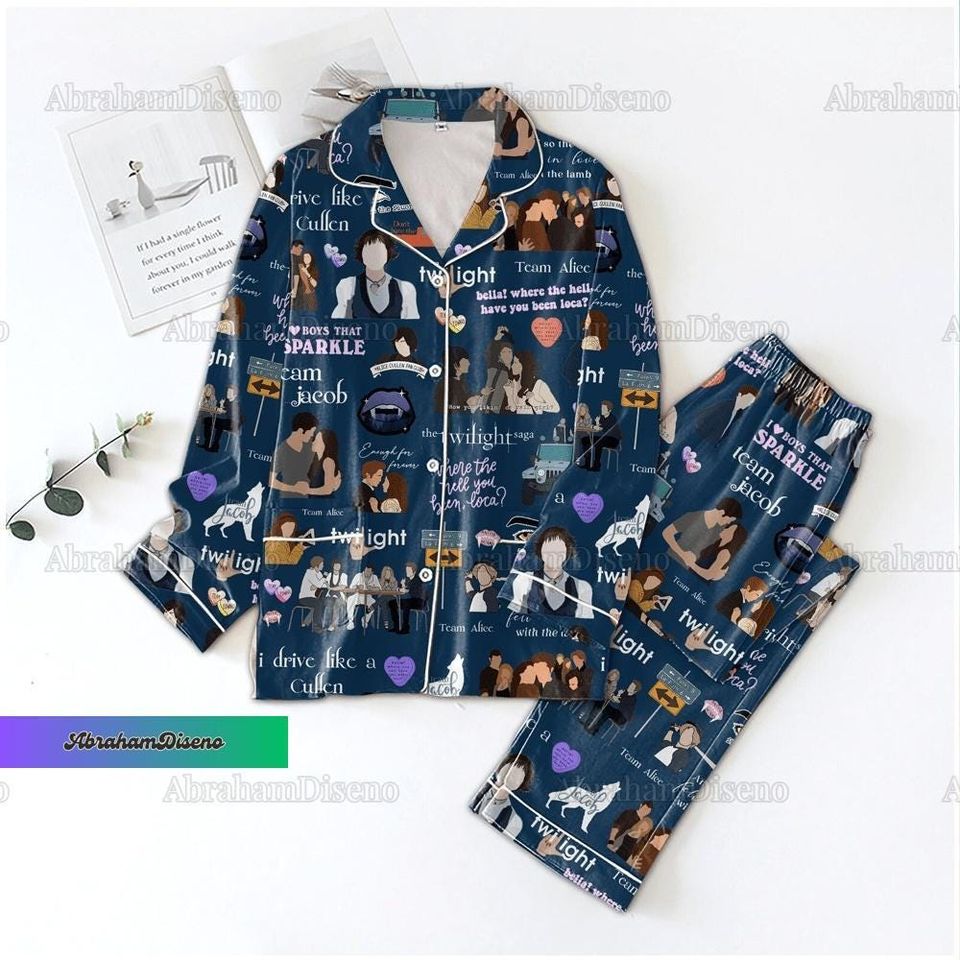 The Twilight Saga Pajama Set, Twilight Saga Thick Pajamas