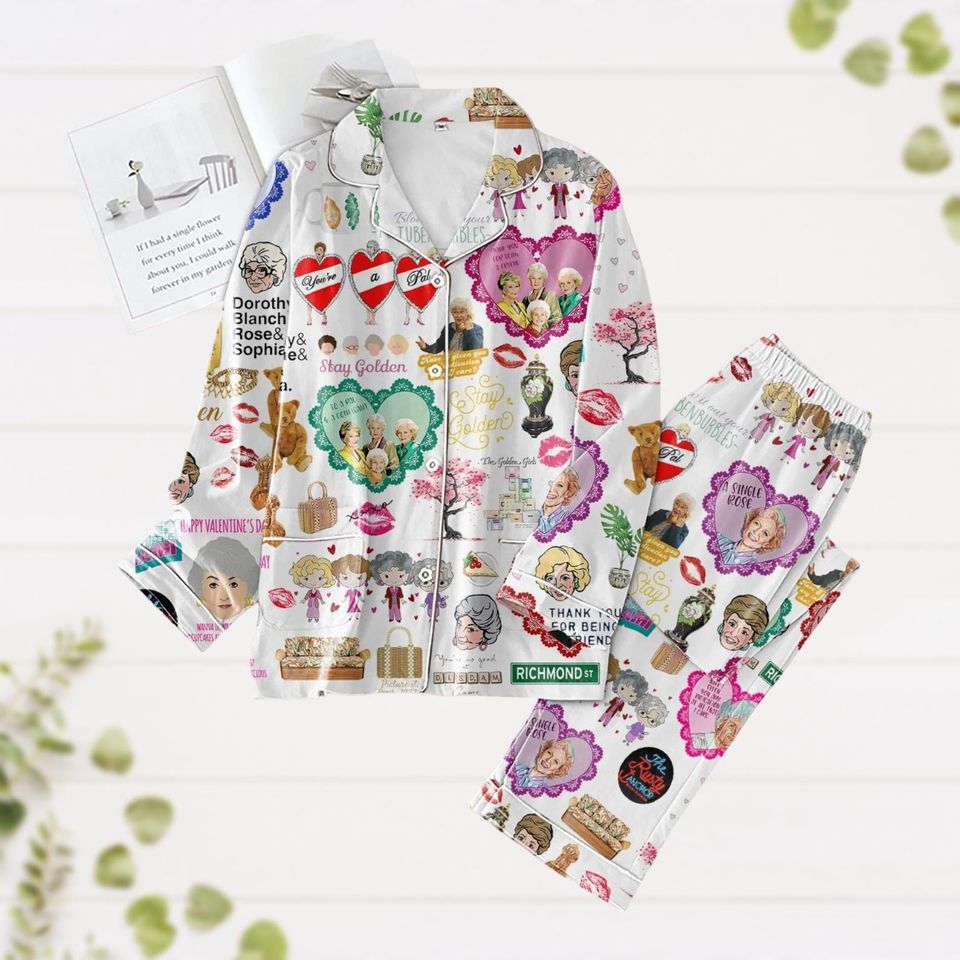 The Stay Golden Pajamas, Vacation Pajama Set