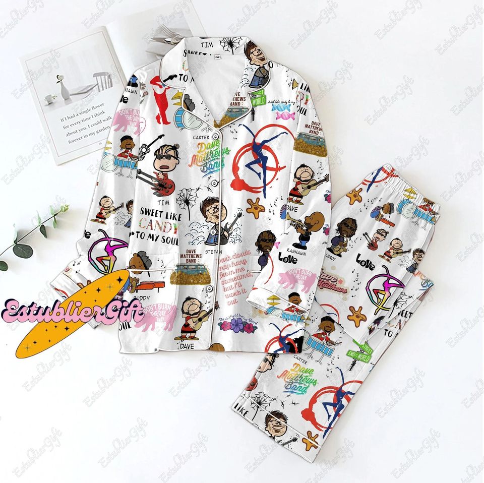 Dave Matthews Pajama Set, Dave Matthews Pajama Set