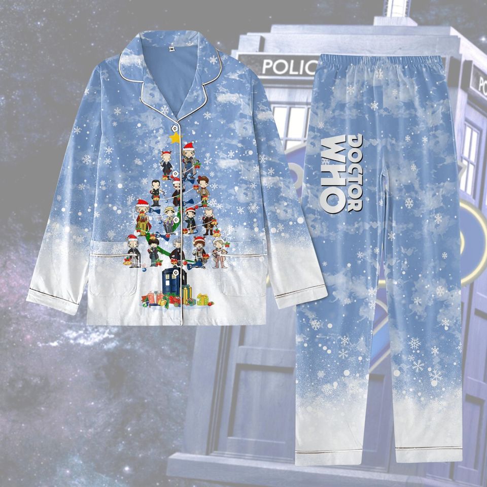 Doctor Who Tree Pajama Set
