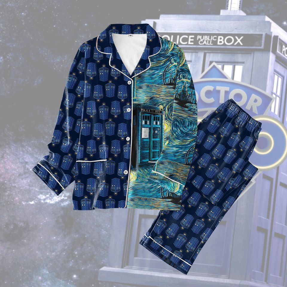 Doctor Who Tardis Pajama Set