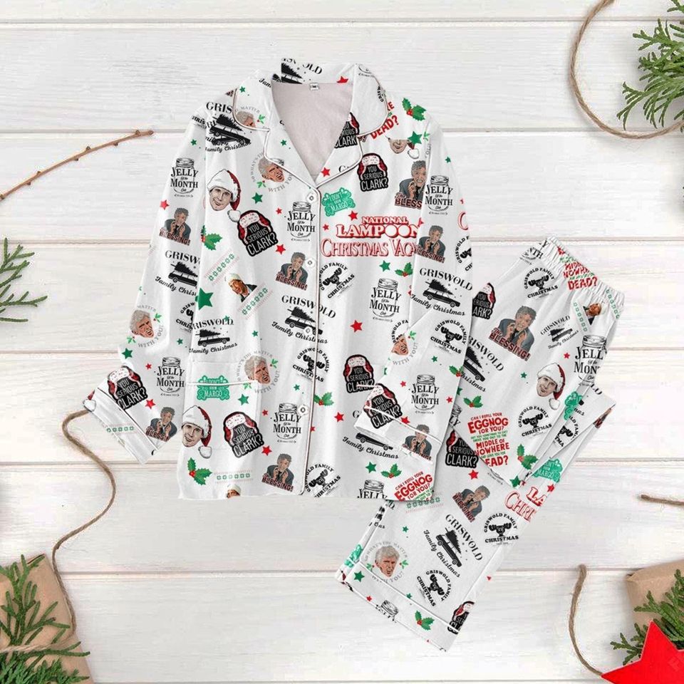 Griswold Pajama Set, You Serious Clark Pajama Set