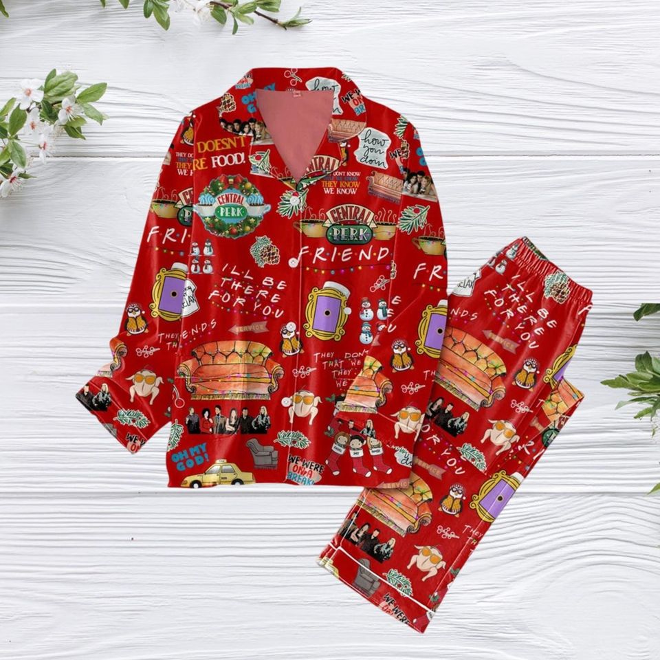 Friends Show Pajama Set, Friends Tv Show Pajama Set