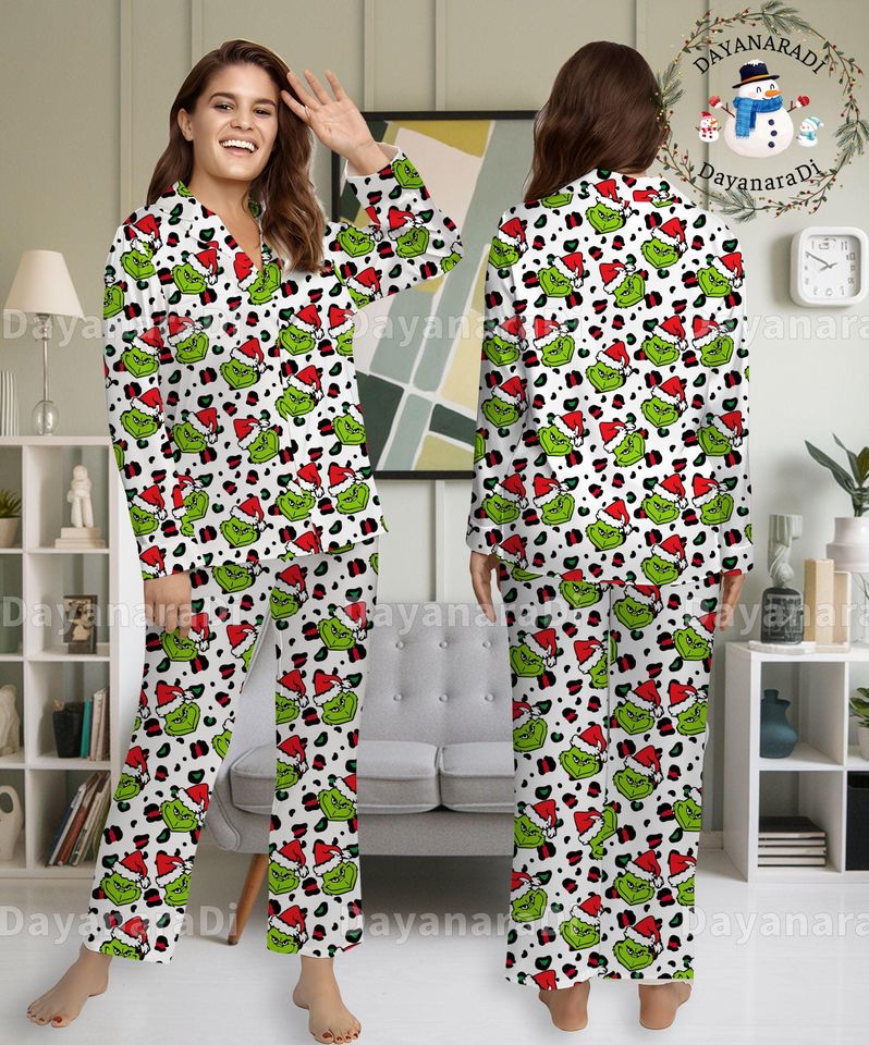 The Funny Character Pajama Set, The Funny Character Pajama Set