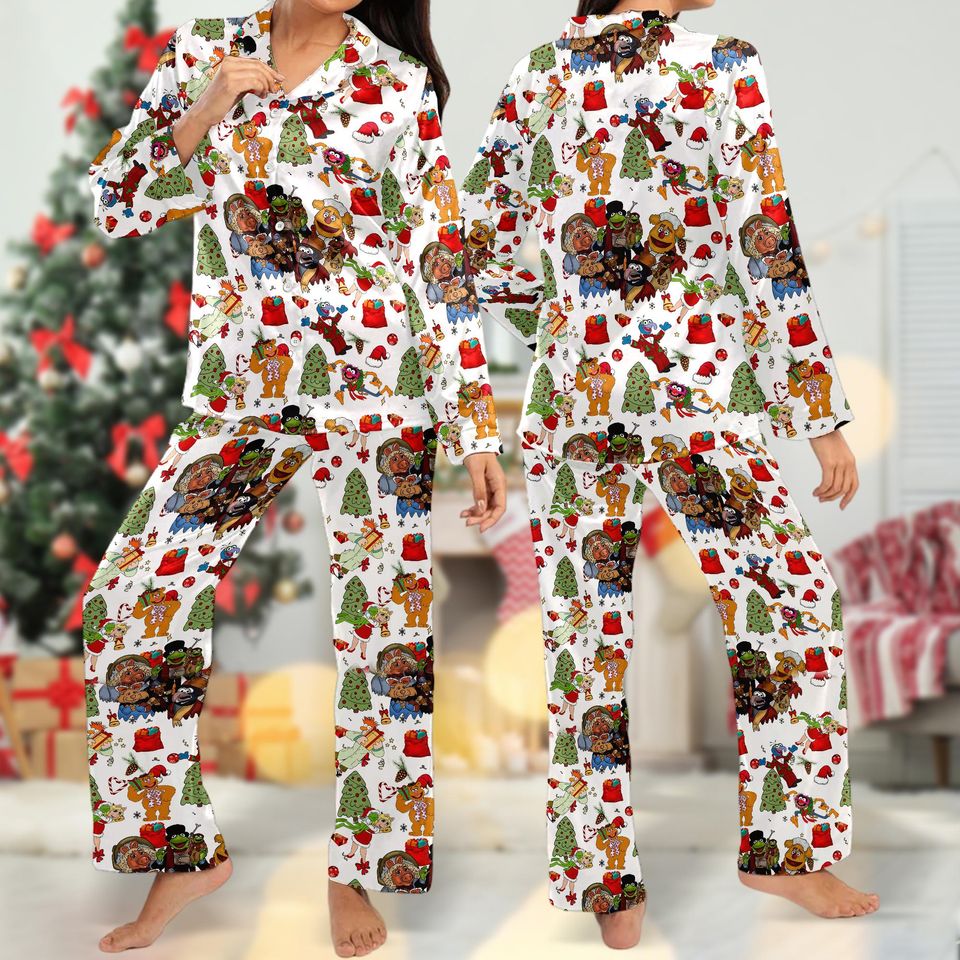 The Muppet Carol Pajama Set, Muppet Xmas Holiday Women Pajamas