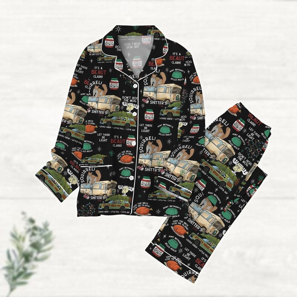 Griswold Pajama Set, National Lampoon Holiday Pajamas