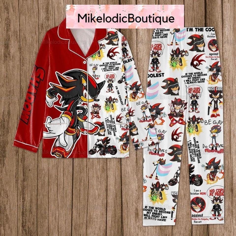 Shadow Pajama Set, Shadow Womens Pajama Set