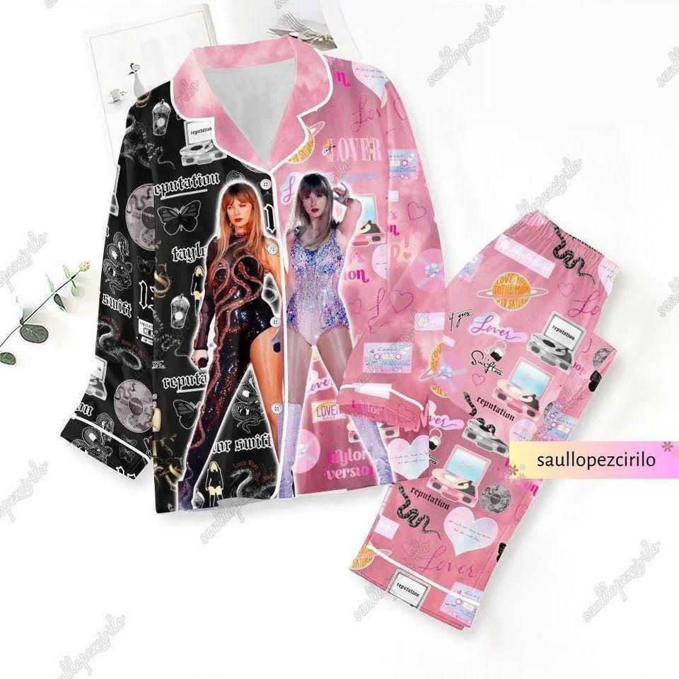 Taylor Pajama Set, Taylor Version Reputation Pajama Set
