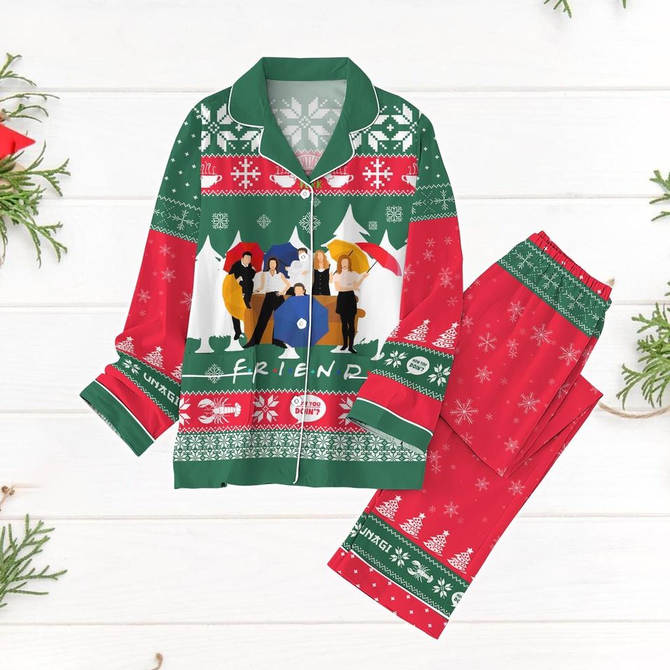 Friends Movie Pajama Set, Chandler Bing Pajamas