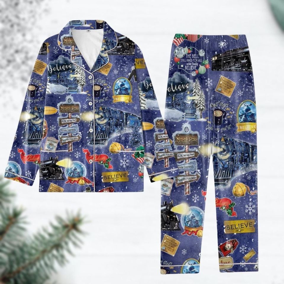 Polar Express Pajama Set, Bells Believe Pajamas