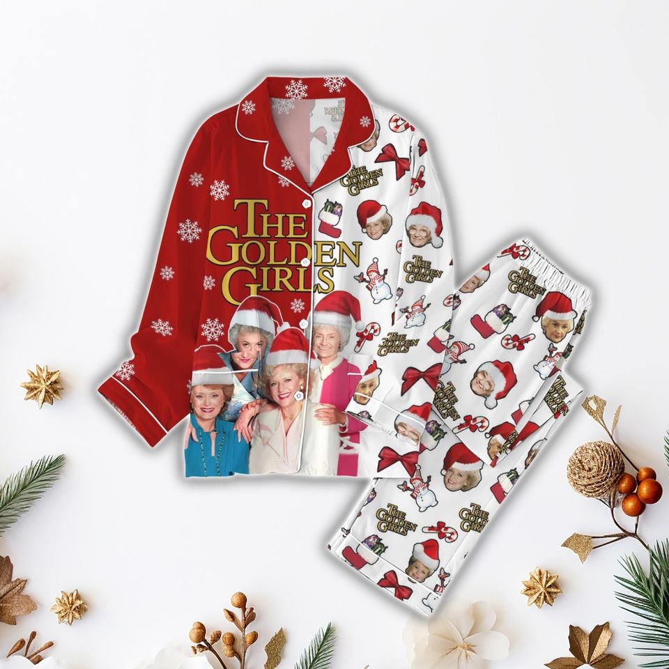 The Stay Golden Pajama Set, Stay Golden Xmas Movie Pajamas