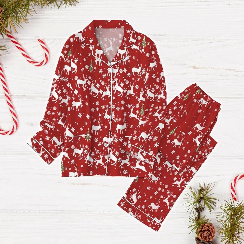 Reindeer Pajama Set, Rudolph The Red Nosed Pajamas
