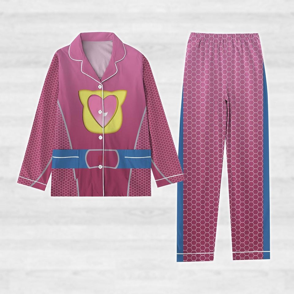 Super Kitties Ginny Pajamas, Ginny Cat Suit Pajama Set
