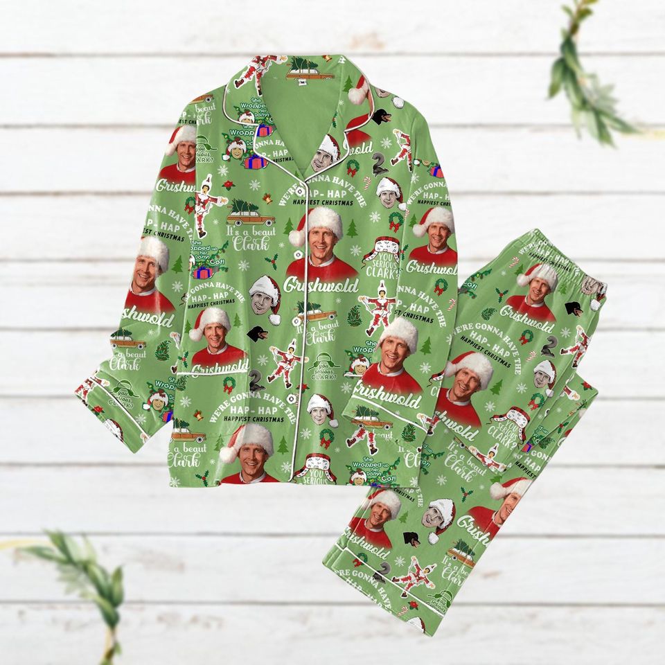 Griswold Family Pajama Set, National Lampoons Vacation Shirt